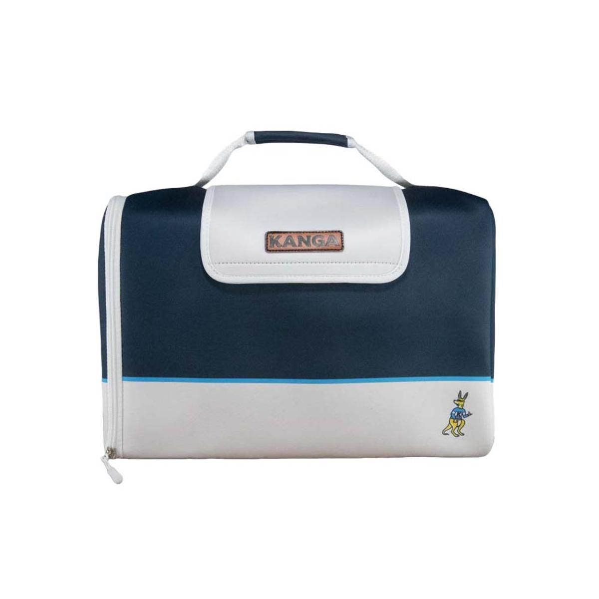 Kanga Coolers Malibu Kase Mate Standard 24 Pack Cooler White/Navy