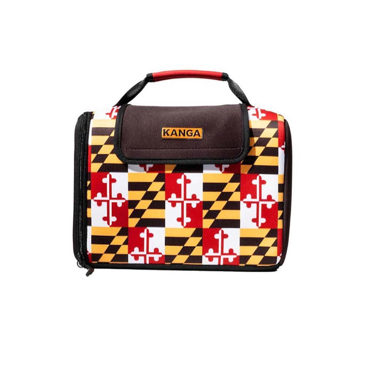 Kanga Coolers Maryland Flag Kase Mate Standard 12 Pack Cooler