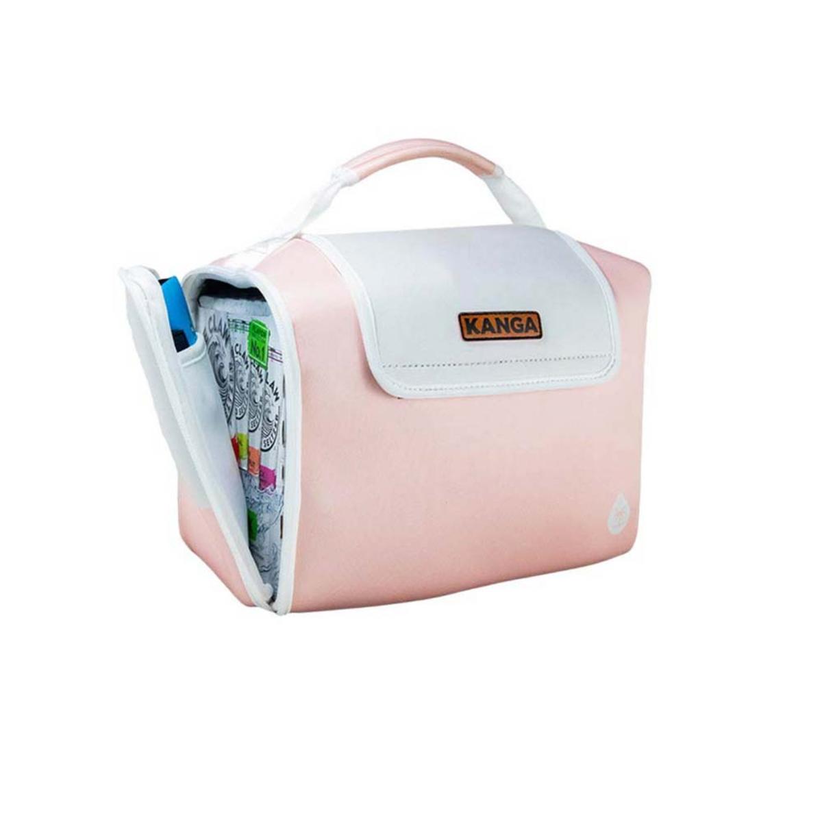 Kanga Coolers Sunrise Kase Mate Standard 12 Pack Cooler Pink The Warming Store