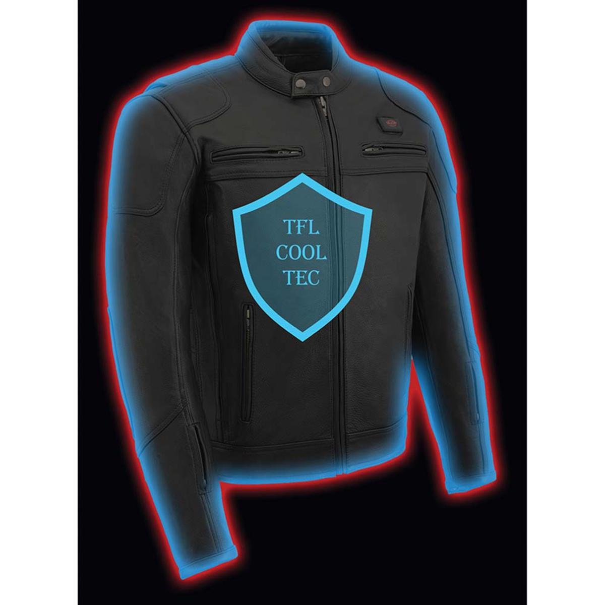 Milwaukee Leather 7.4V Men's True All Seasons Leather Jacket with