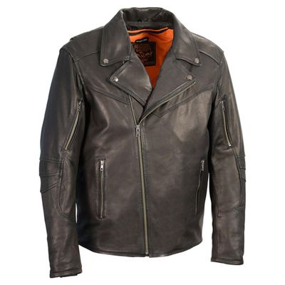ジャケット・アウター THEREDTHREAD leather jacket long milwaukee-leather-men-s-