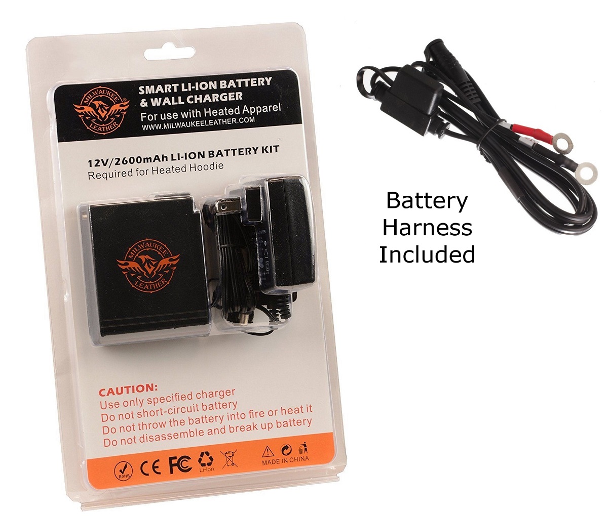 Milwaukee Leather Men's 12V Heated Motorcycle Jacket The Warming Store