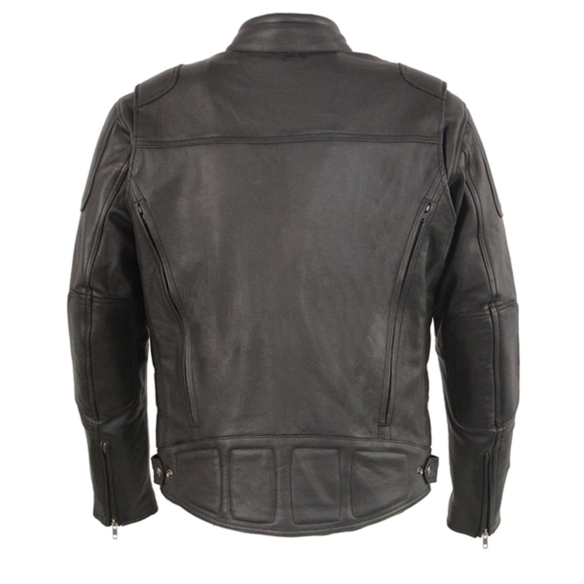Milwaukee Leather Men's 12V Heated Motorcycle Jacket The Warming Store