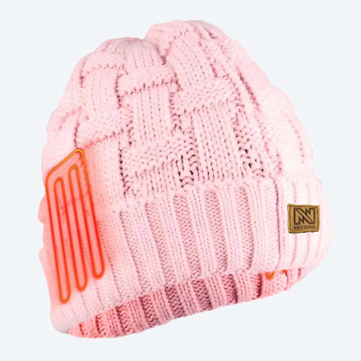 Mobile Warming Heated Cable Knitted Beanie - The Warming Store