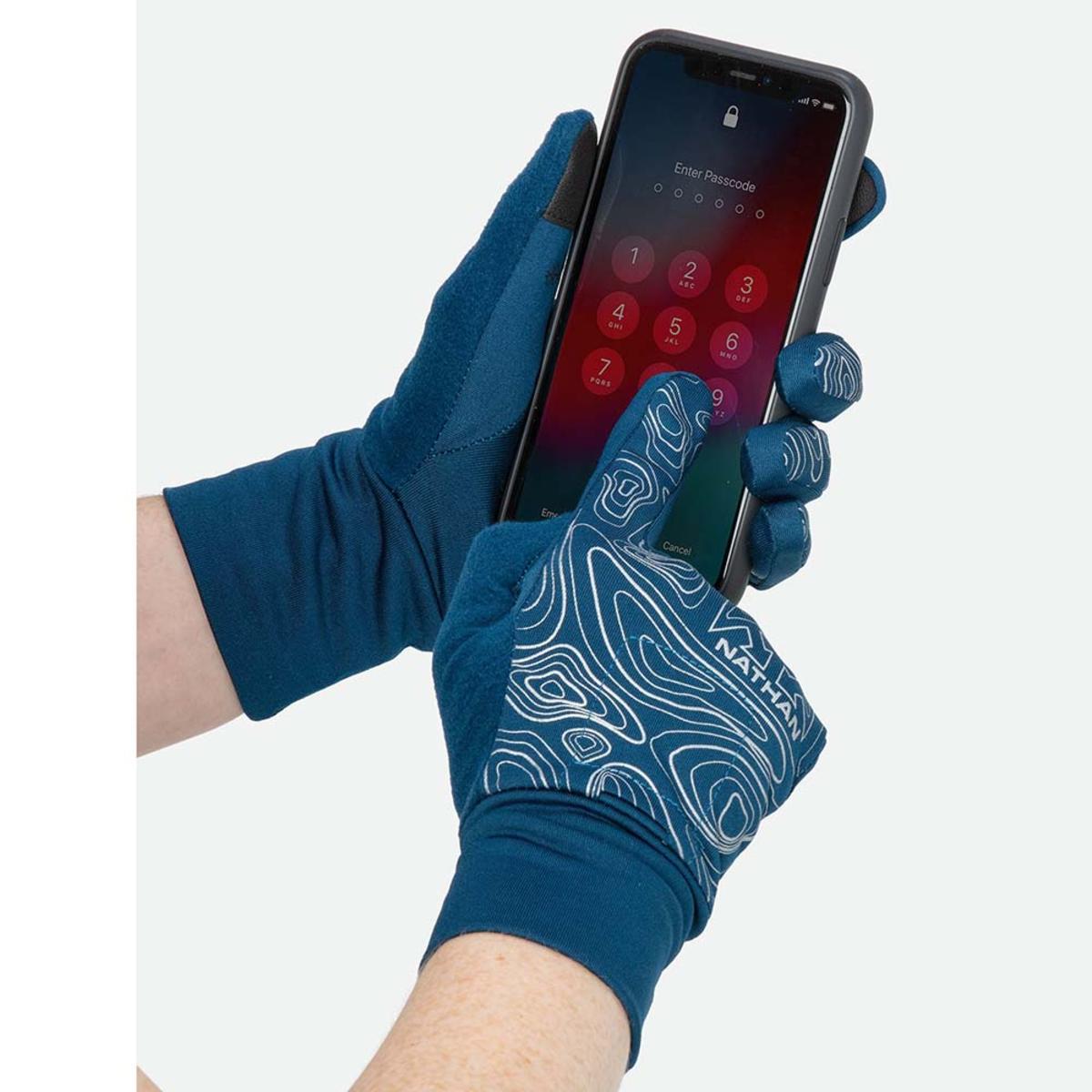 Nathan Women's HyperNight Reflective Gloves The Warming Store