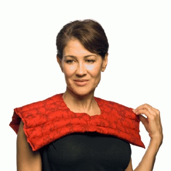 Nature's Approach Herbal Neck Wrap - Microwavable Heating Pad For Shoulder Pain Relief
