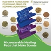 Nature Creation Microwavable Herbal Heating Pad for Knee and Elbow