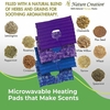 Nature Creation Microwavable Herbal Heating Pad for Upper Body