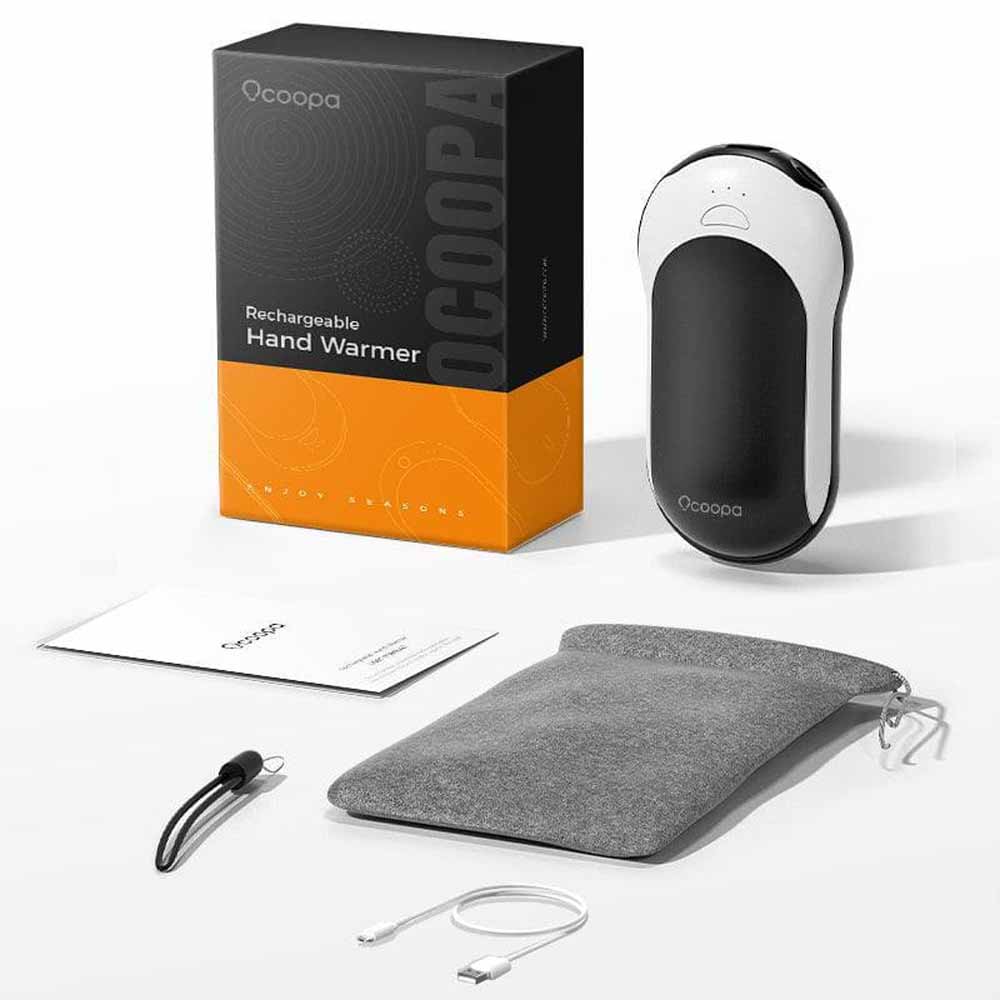 Ocoopa H01 Fashion 10,000mAh Rechargeable Hand Warmer The Warming Store