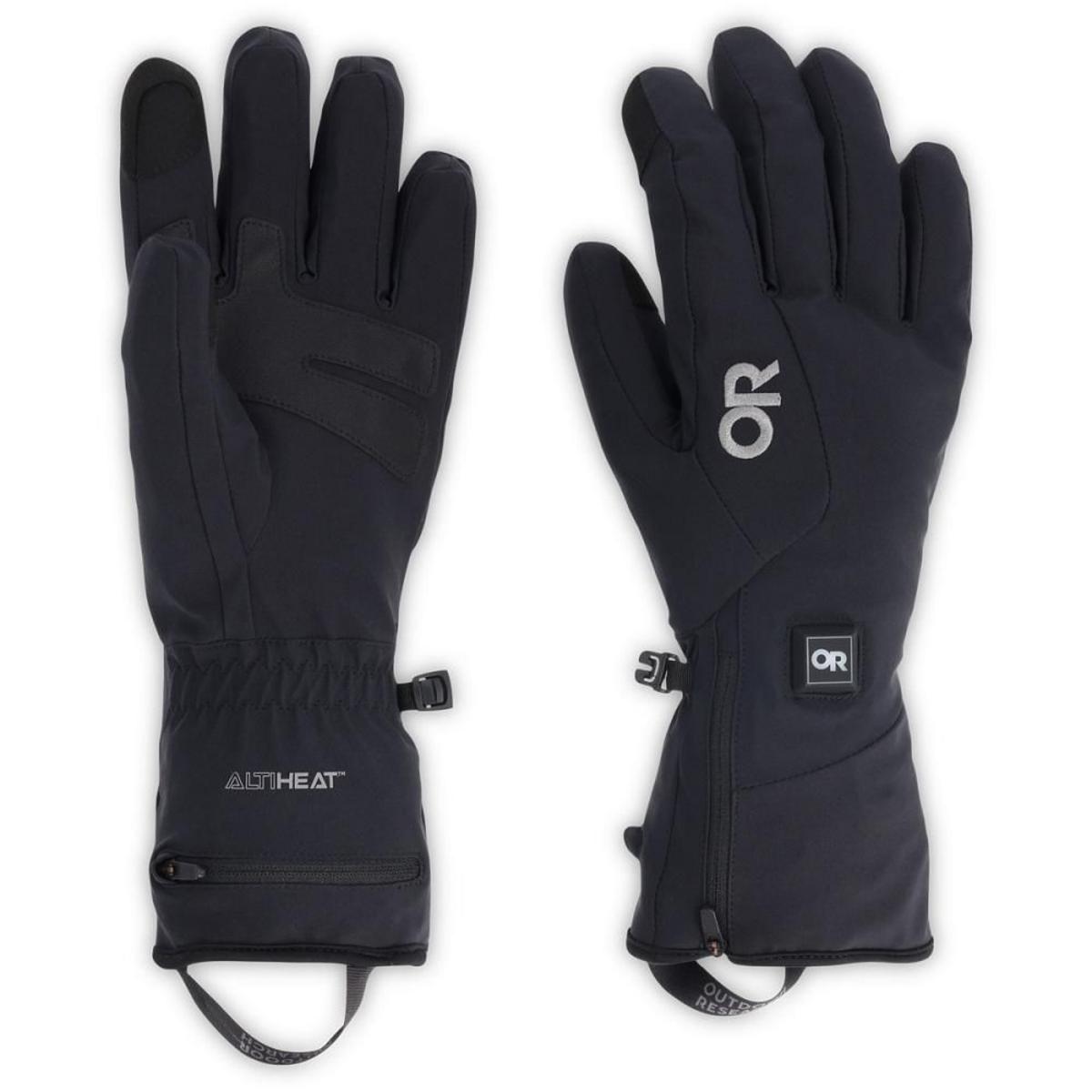 Outdoor Research Men's Sureshot Heated Softshell Gloves - The
