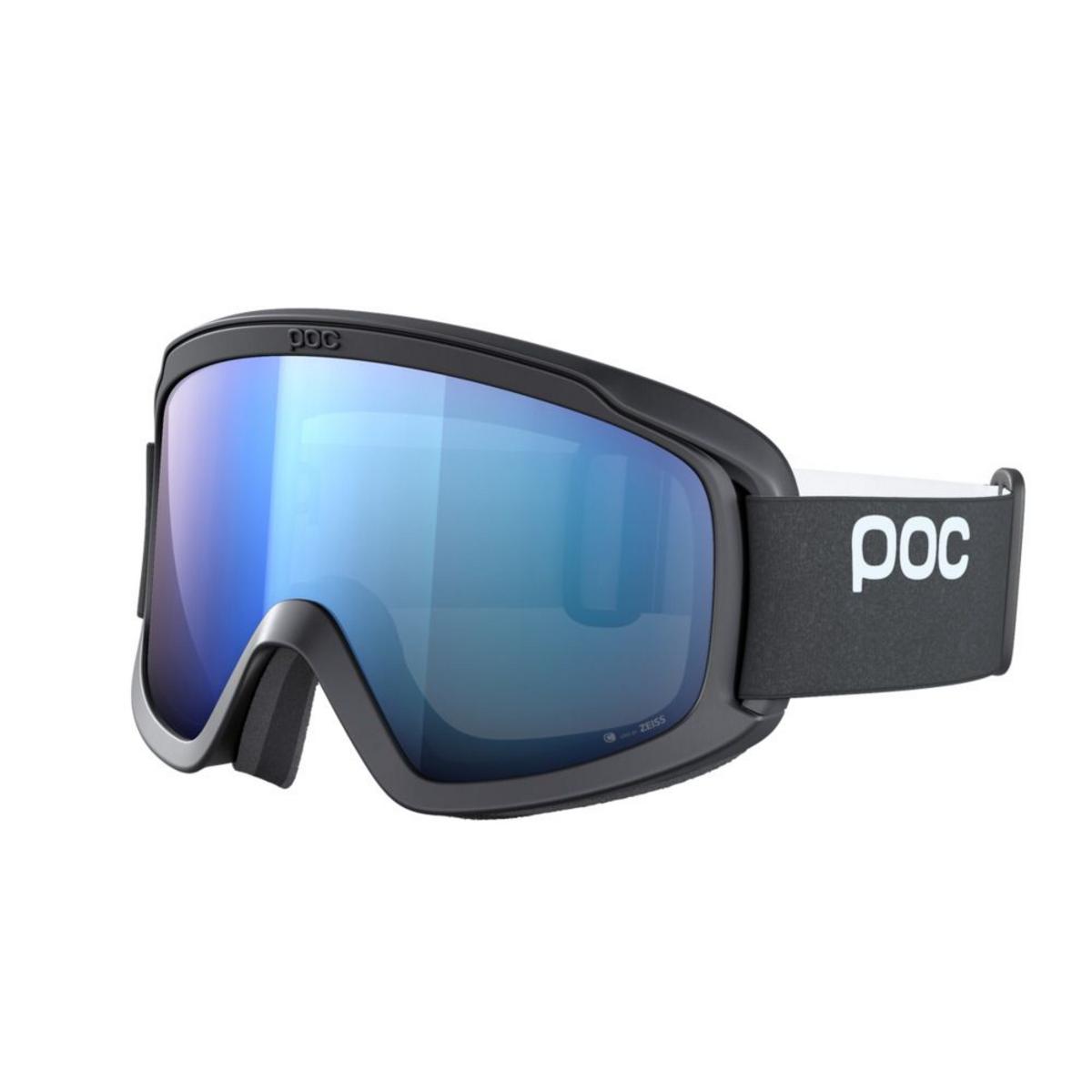 スノーゴーグル POC OSPIN ZEISSレンズ POC Opsin Ski Goggles Partly Sunny Blue Lens - Uranium Black Frame