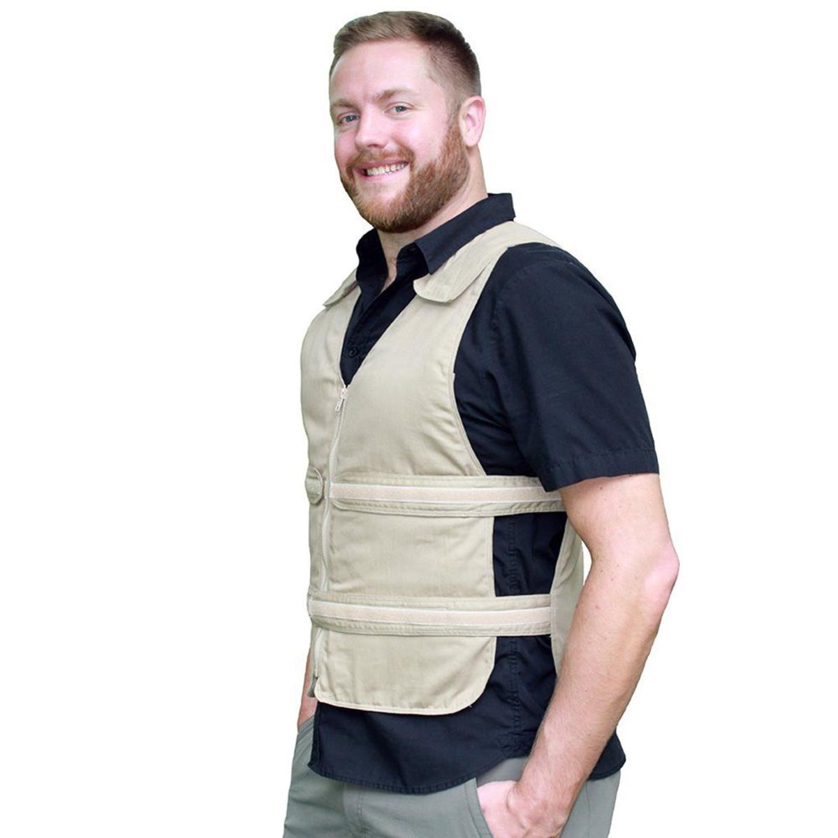 Polar Products Kool Max Adjustable Front Zipper Cooling Vest for