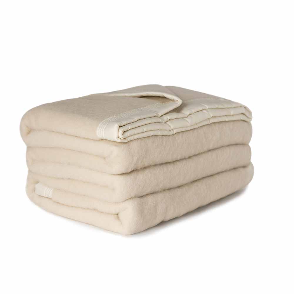 Poyet Motte Aurora Super Heavyweight Wool Blanket Queen The Warming