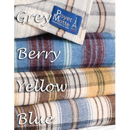 Poyet Motte Chevreuse 67 Wool Blanket 450Gsm 33 Acrylic Twin 72" x