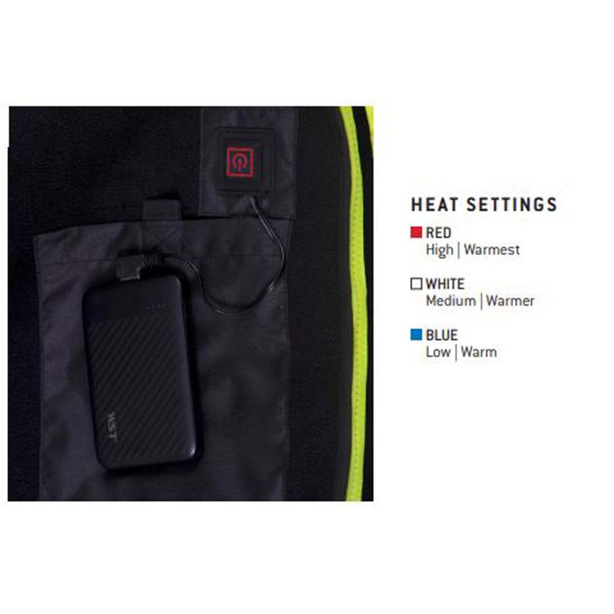 Pyramex Class 3 Hi Vis Orange 2-in-1 Black Bottom Bomber Jacket With - Foto 5