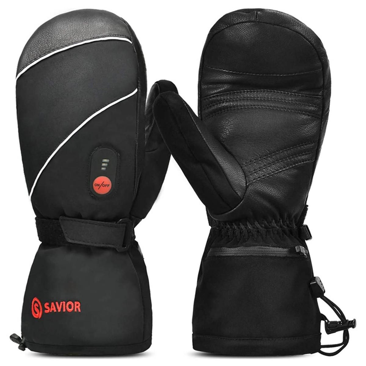 Savior Heat Unisex Electric Heated Ski Mittens The Warming Store
