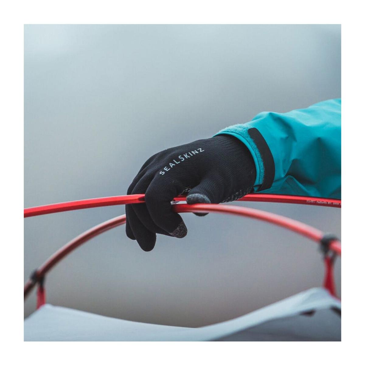 Sealskinz Waterproof AllWeather UltraGrip Knitted Gloves The Warming Store