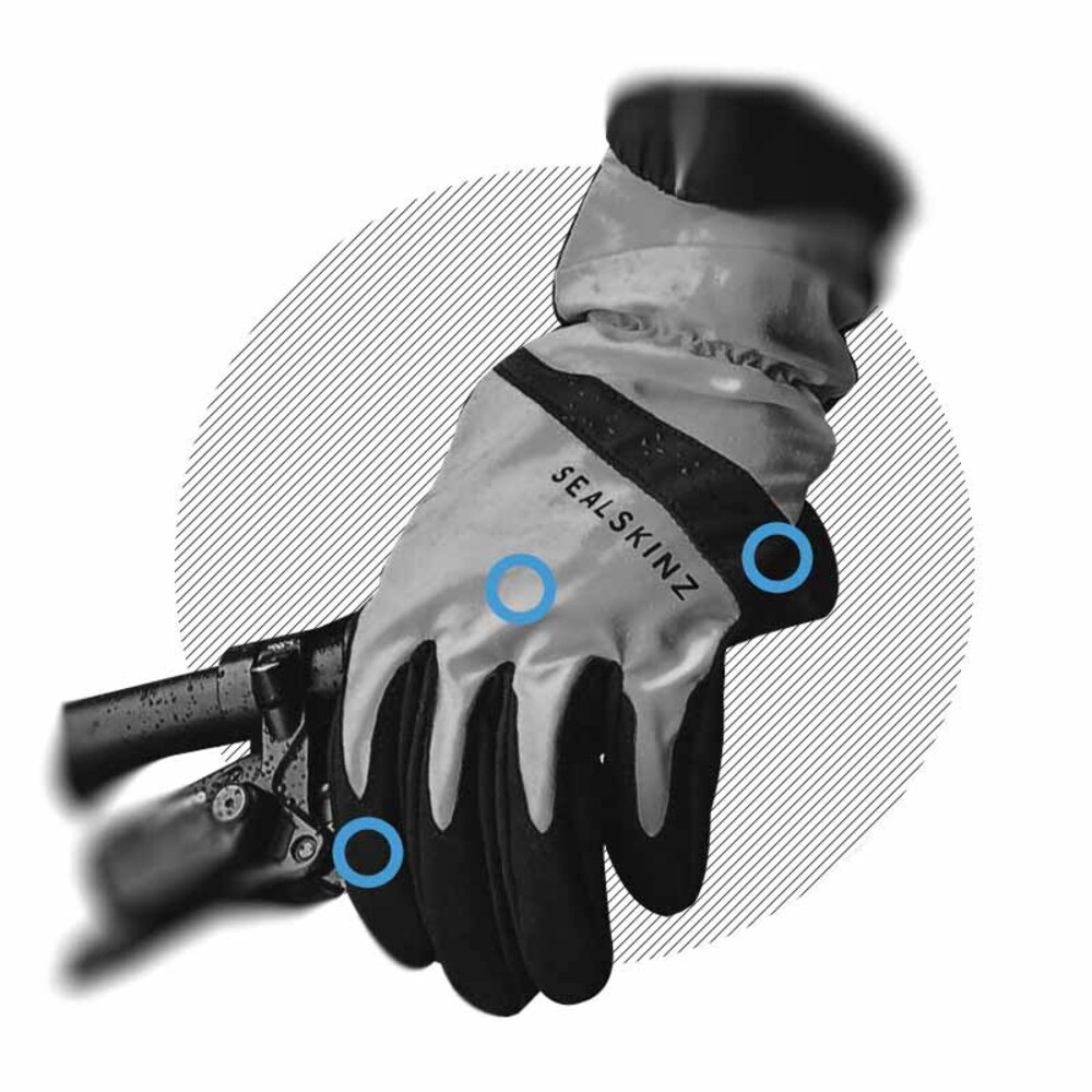 SealSkinz Women's Bodham Waterproof All Weather Cycle Gloves The