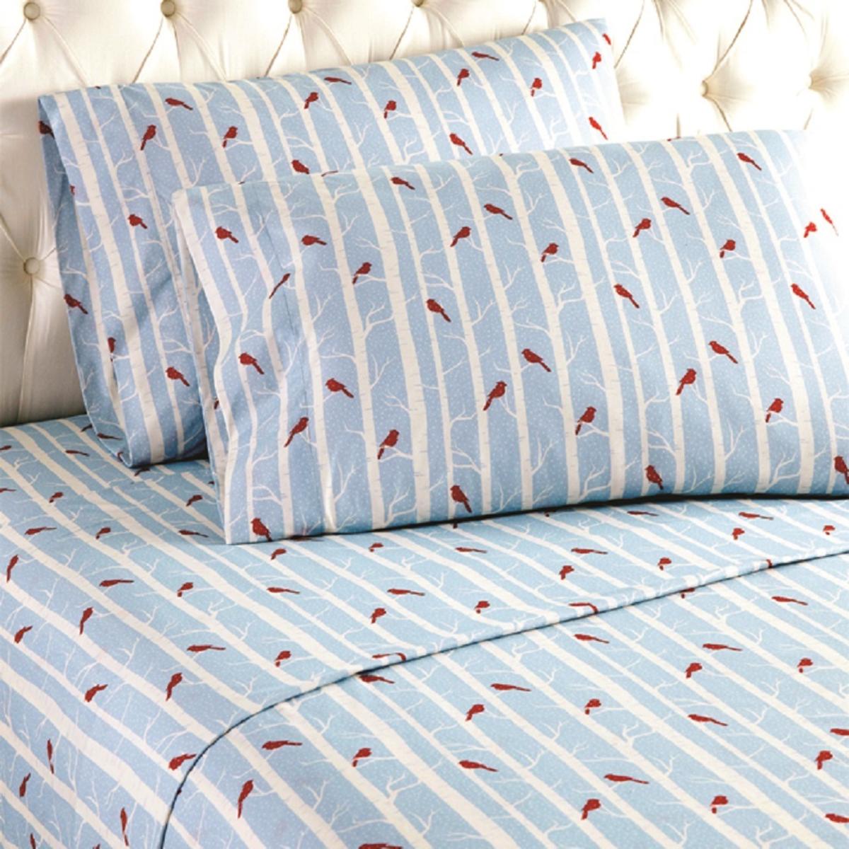 Shavel Micro Flannel Print Sheet Set Full The Warming Store