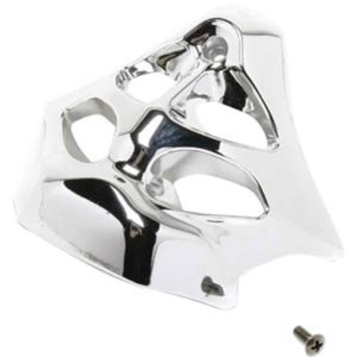 Shoei VFXR Air MX Nose Cover Chrome Motorcycle Helmet Accessories