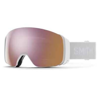 Smith Optics 4D MAG Goggles ChromaPop Everyday Rose Gold - White