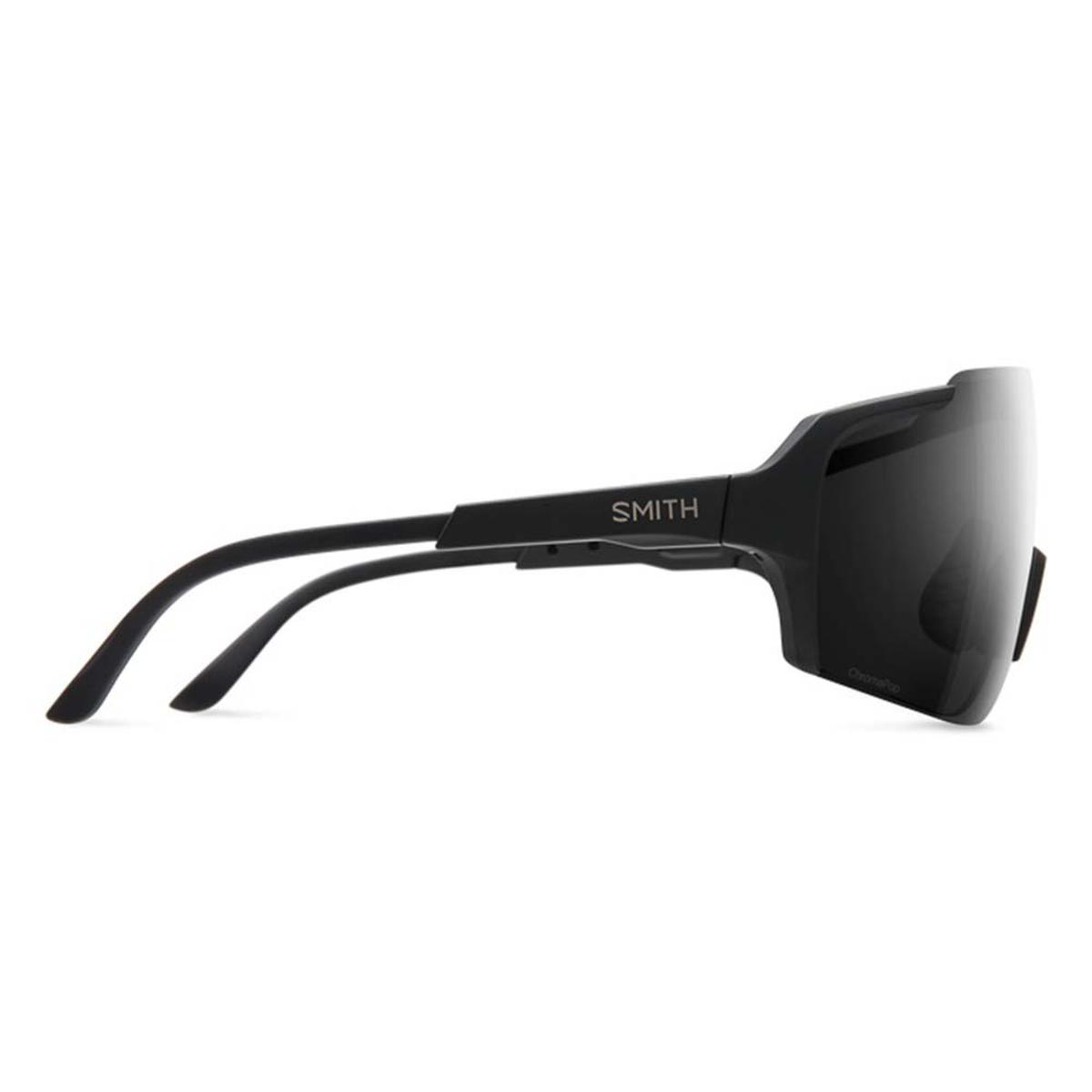 Smith Optics Flywheel Sunglasses ChromaPop Black Matte Black Frame