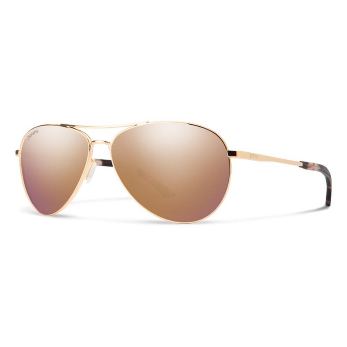 Smith Optics Langley Sunglasses ChromaPop Polarized Rose Gold