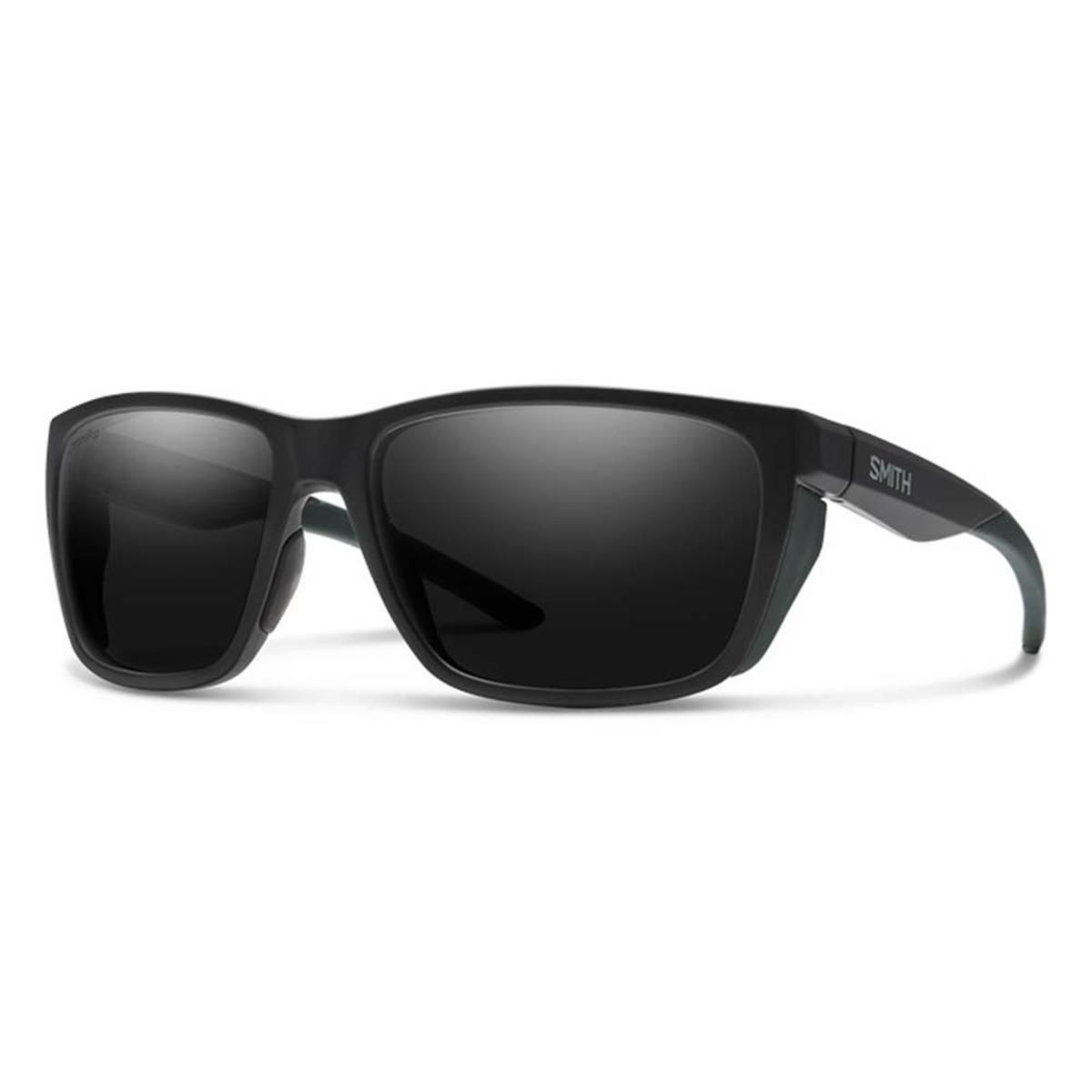 Smith Optics Longfin Sunglasses ChromaPop Polarized Black Matte Black