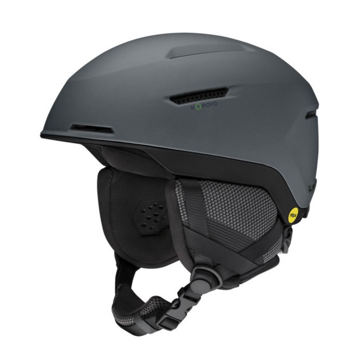 mens smith helmet Smith Optics Mens Altus MIPS Ski Helmet - Matte Slate/Black