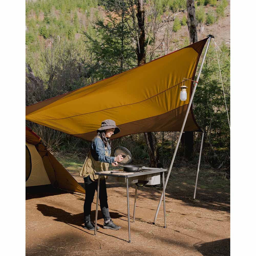 Snow Peak Iron Grill Table Camp Kitchen Starter Set The Warming Store