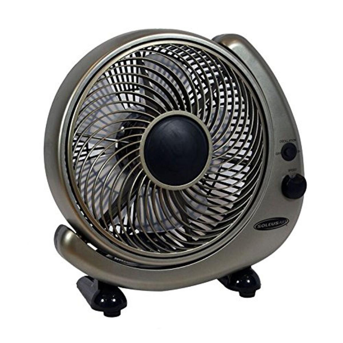 SoleusAir FT-25-A 10 Table or Wall Mounted Fan - The Warming Store