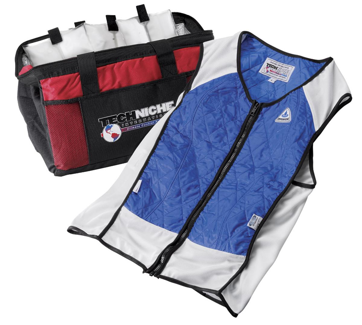 TechKewl Elite Hybrid Sport Phase Change Cooling Vest - The