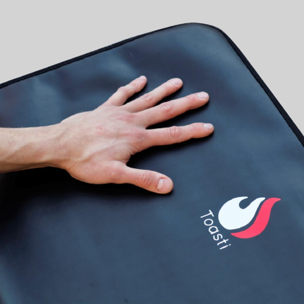 ToastiMat 2nd Generation Heated Yoga Mat Black The Warming Store