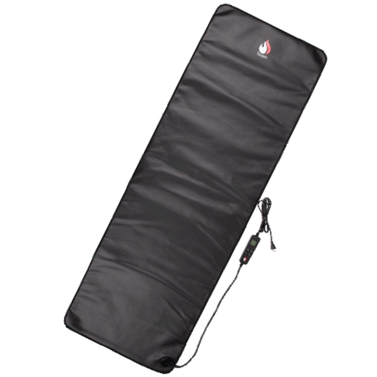 ToastiMat 2nd Generation Heated Yoga Mat Black The Warming Store