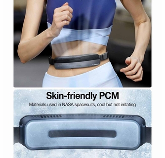 Torras Coolify Zone Wearable Waist Fan - Grey - The Warming