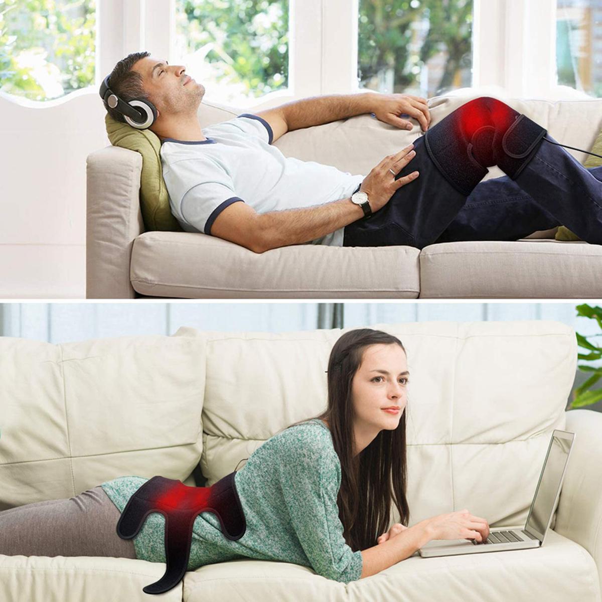 UTK Far Infrared Heating Pad for Knee & Elbow Pain Relief The Warming