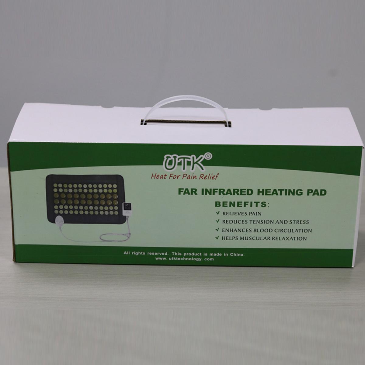 UTK Far Infrared Natural Jade and Tourmaline Heating Pad Small Pro 23