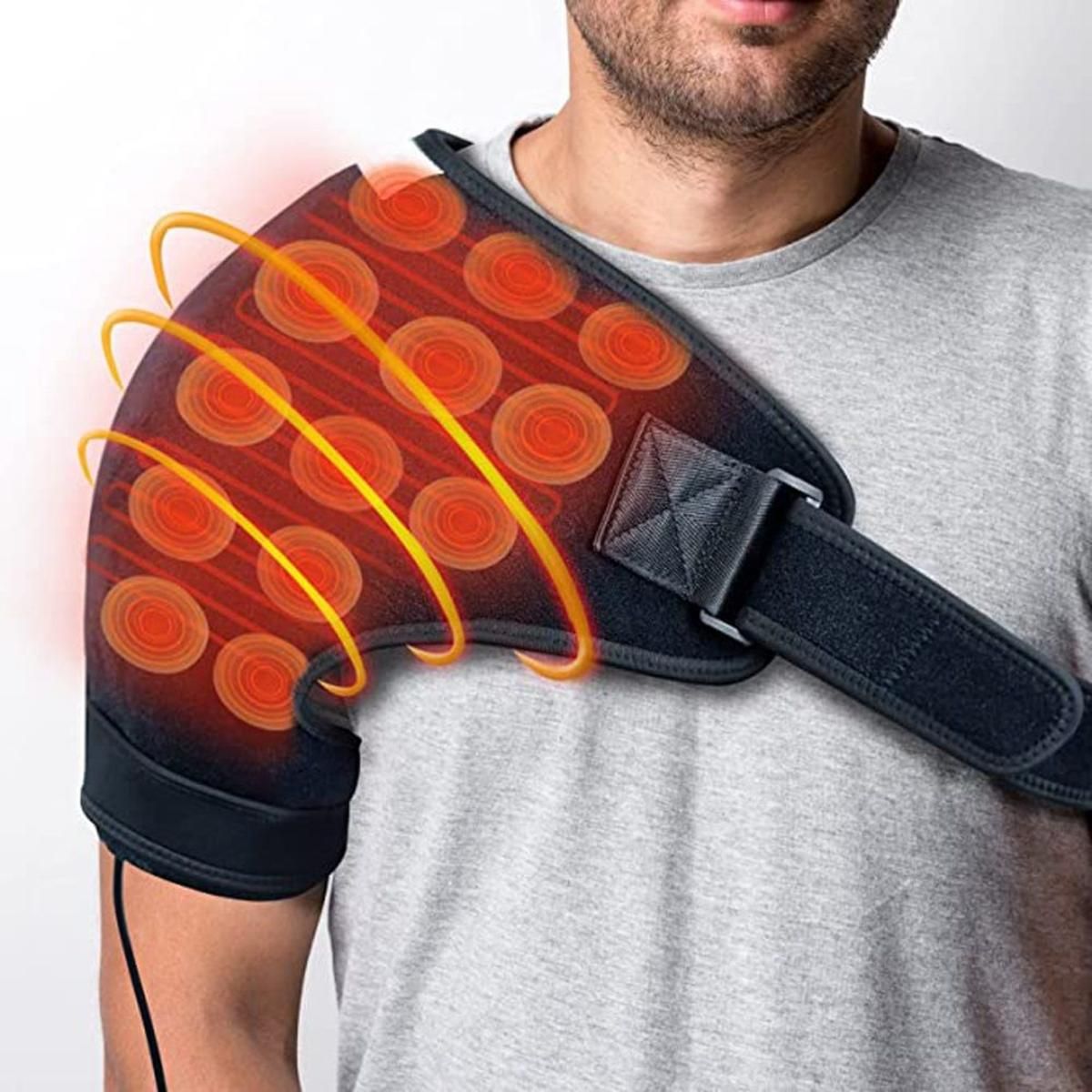 UTK Far Infrared Shoulder Heating Pads Electric Heated Shoulder Wrap