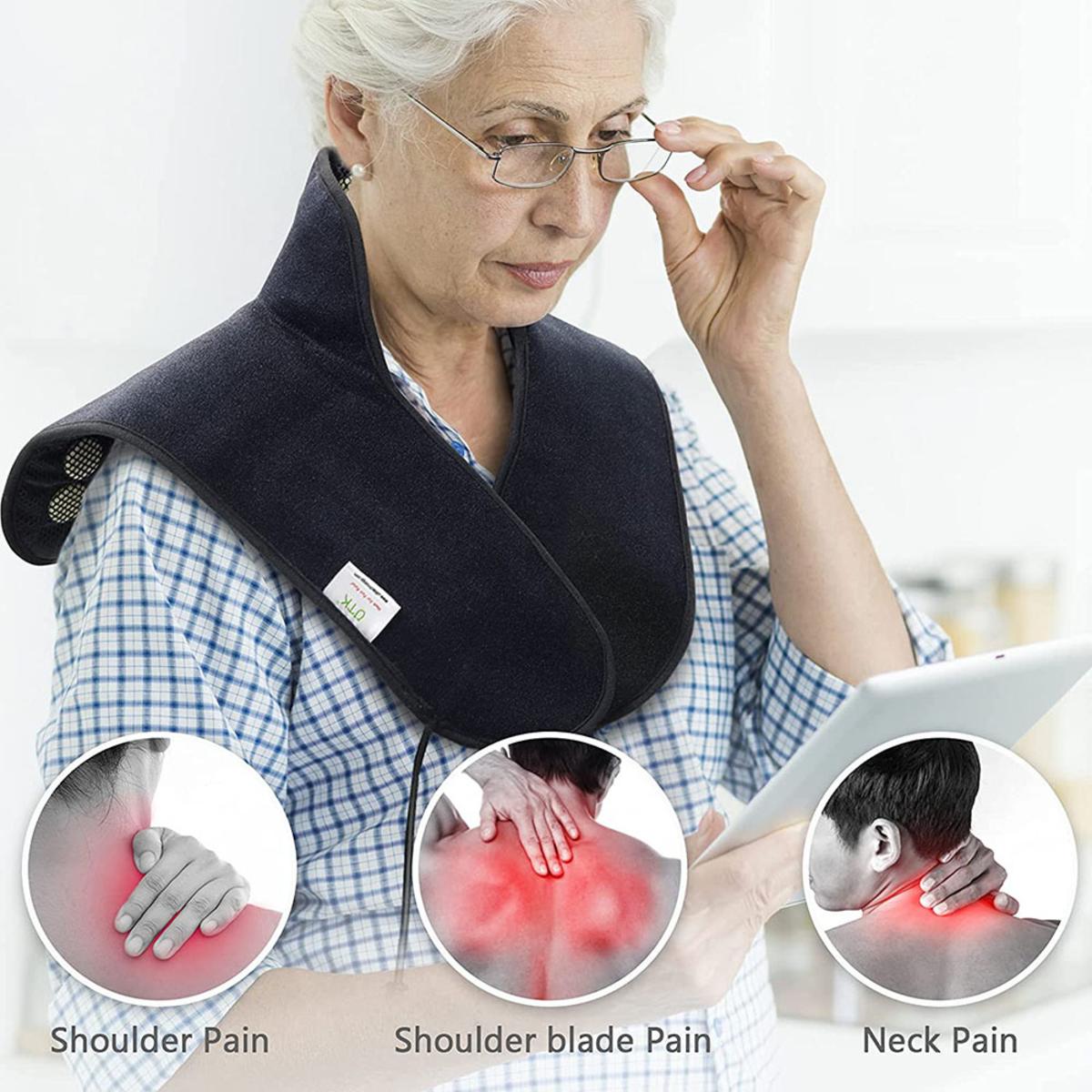 UTK Infrared Heating Pad for Neck and Shoulders Pain Relief The