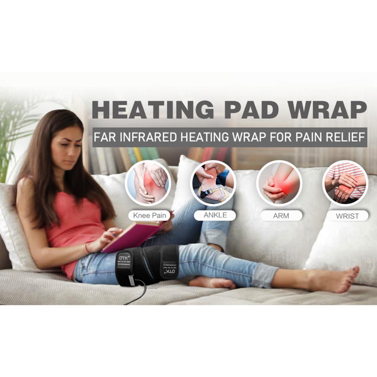 UTK Jade Far Infrared Heating Therapy Pad for Pain Relief for Wrist, Elbow, Leg, and Arm 47 X