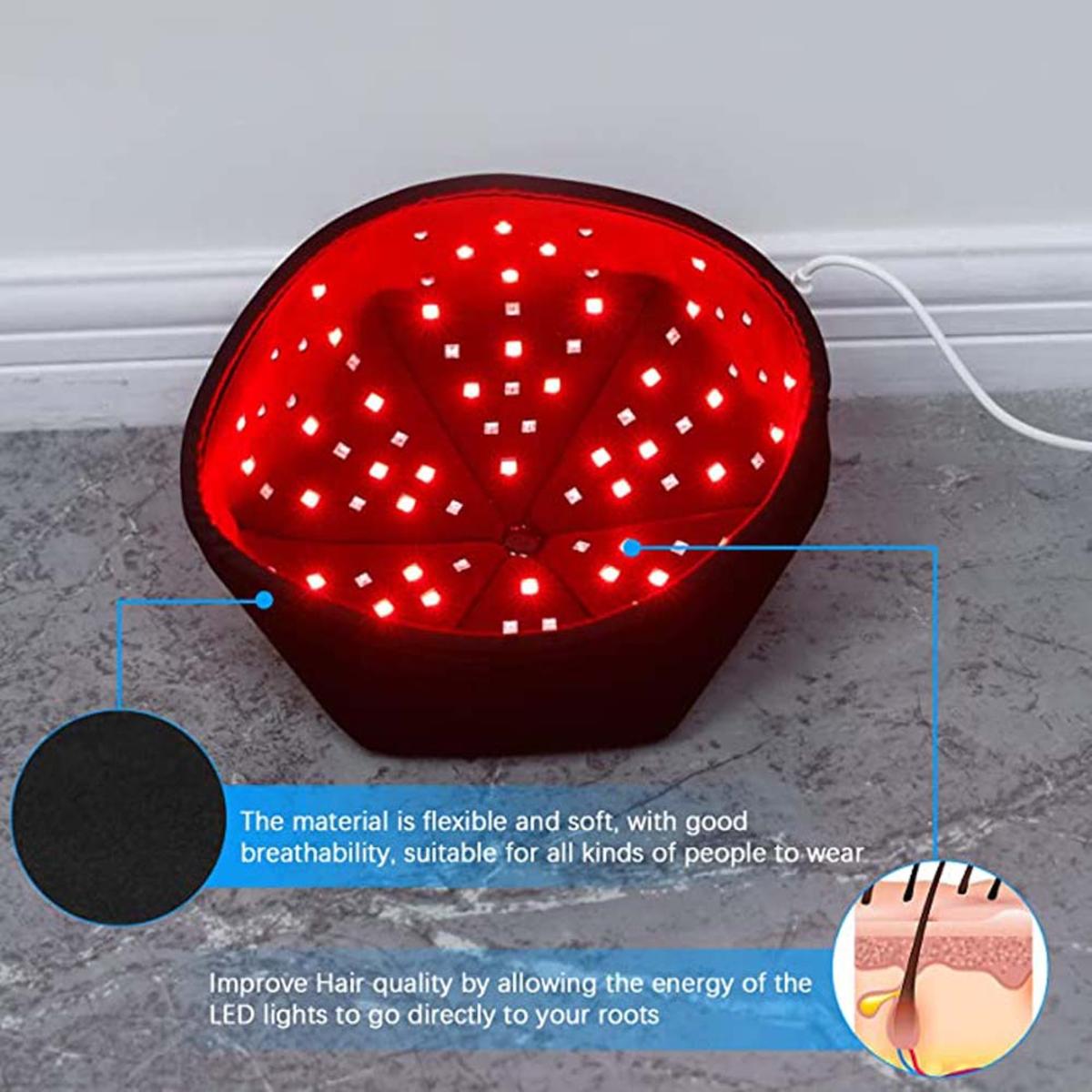 UTK LED Red Light Therapy Device For Head Scalp Care and Hair