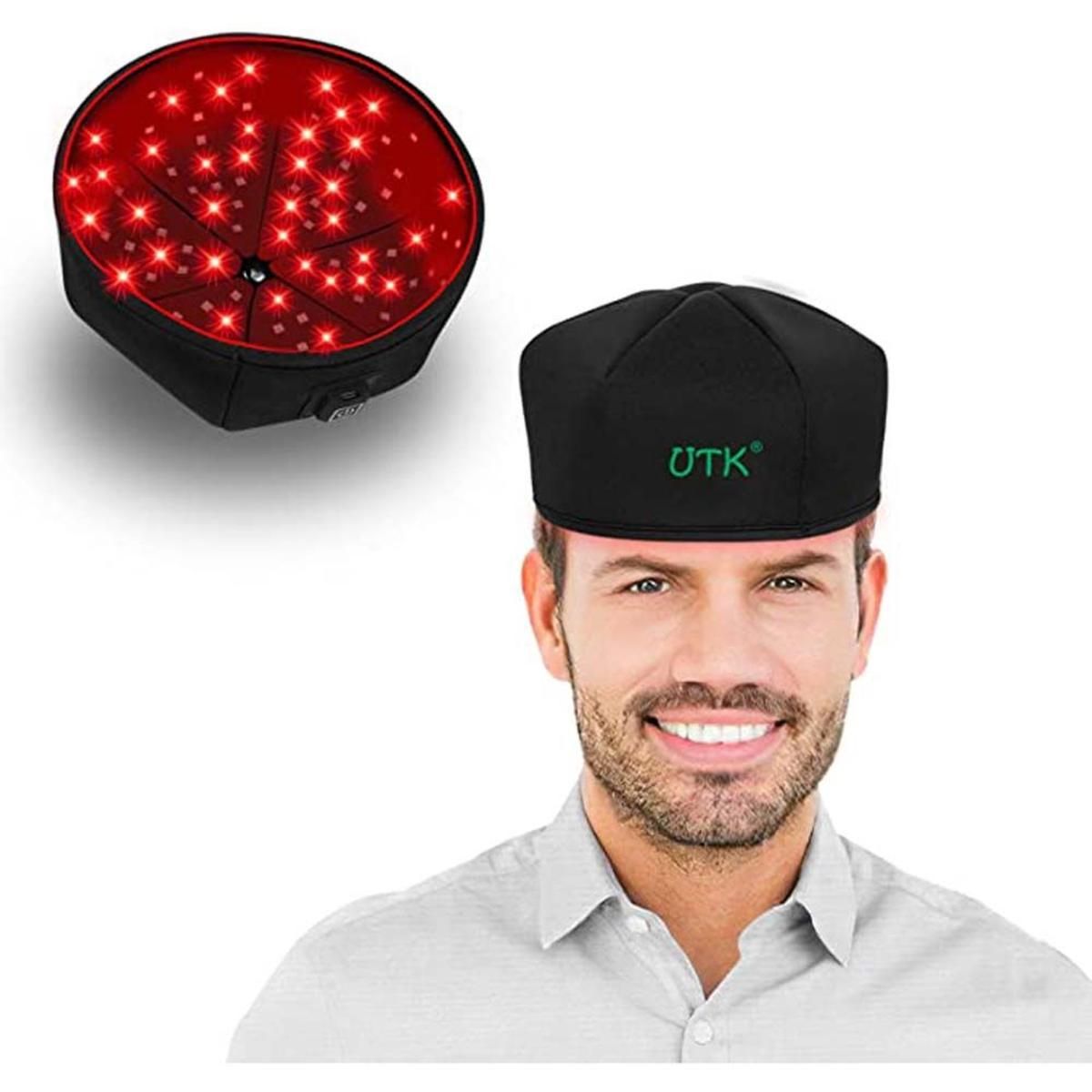 UTK LED Red Light Therapy Device For Head Scalp Care and Hair