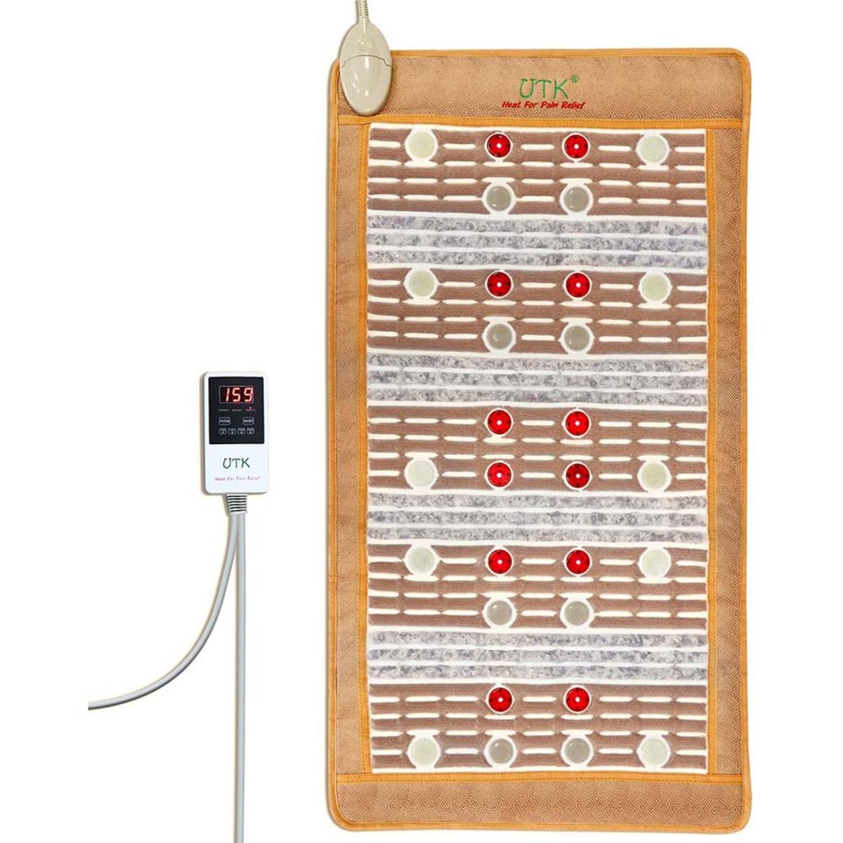 UTK Photon Far Infrared Heating Mat for Pain Relief Amethyst