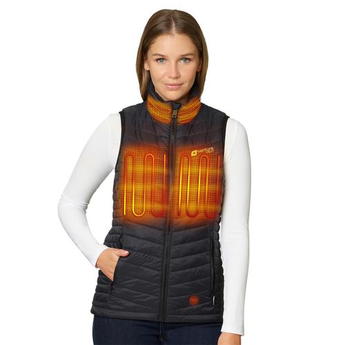 Venture Heat 7V Women's Insulated Battery Heated Vest with 7V Battery Pack