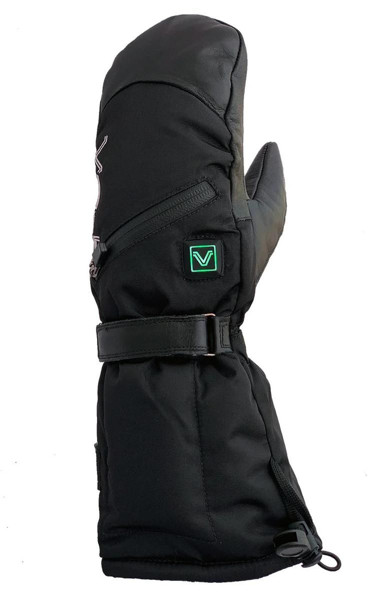 Volt Heat Women's 7V Avalanche X Heated Mittens (6.5"8.5") Black The Warming Store