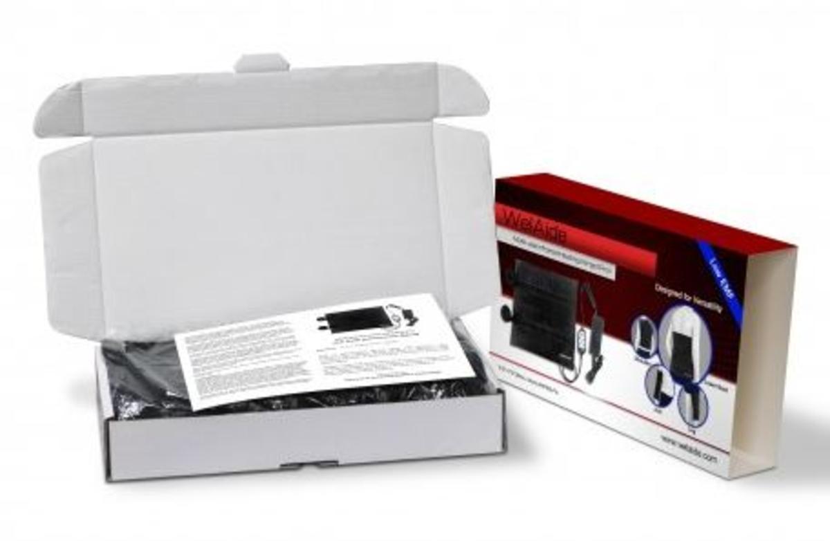 WelAide MultiUse Infrared Heating Wrap Low Pro EMF The Warming Store