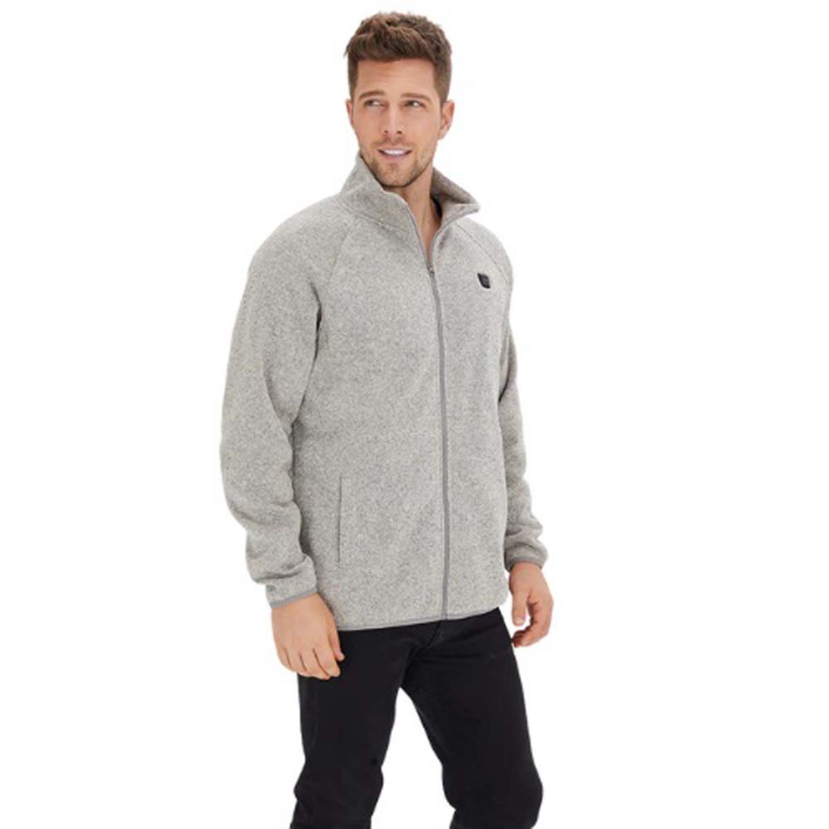 Weston Store Men's Heated Fleece Jacket The Warming Store