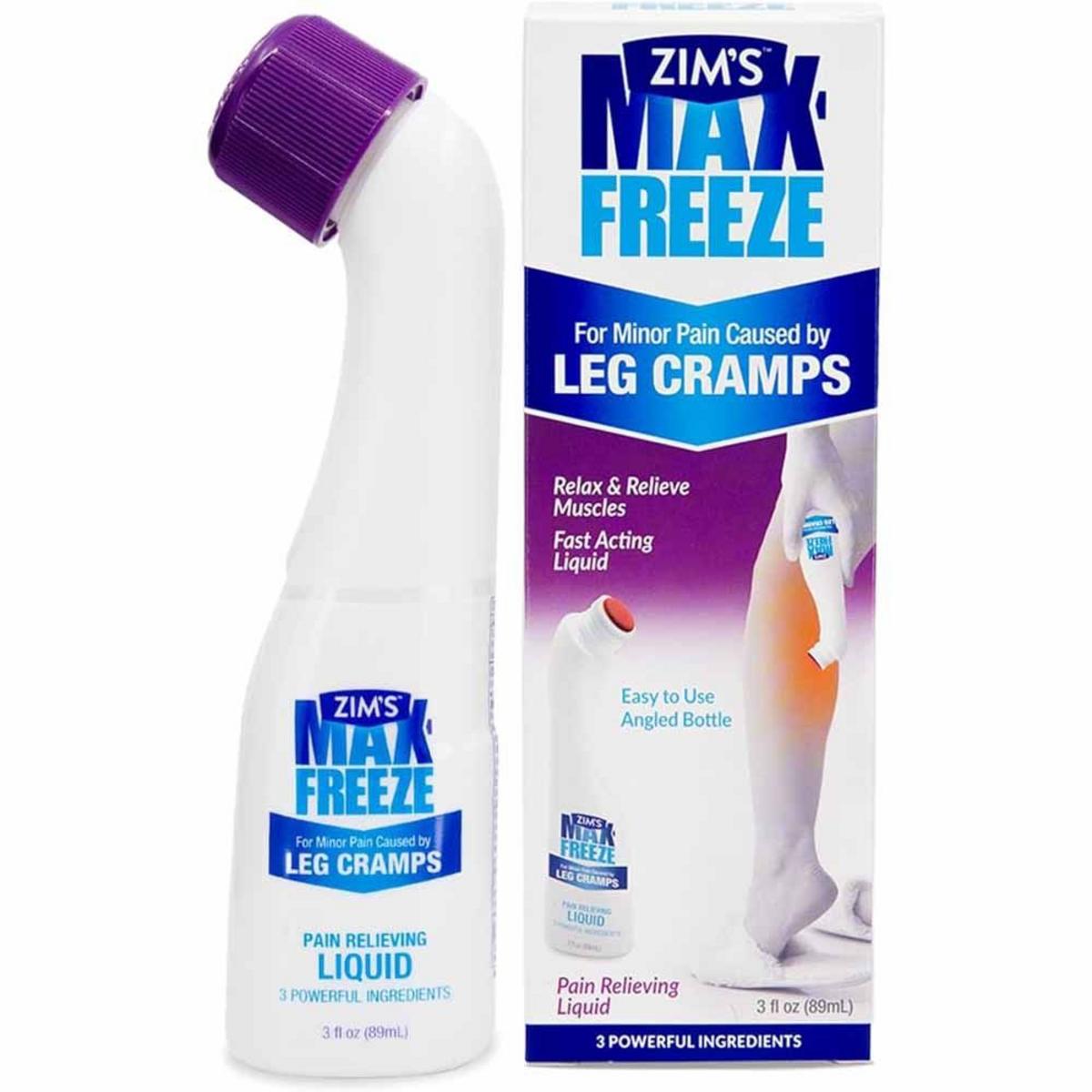 Zim's Max Freeze Leg Cramp - 3 Pack - The Warming Store