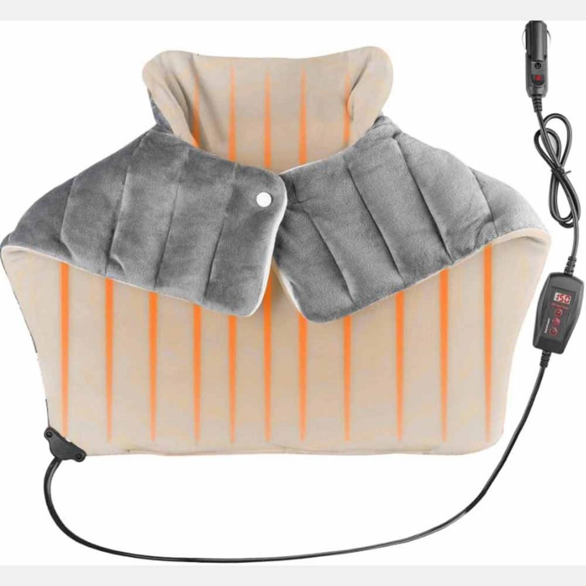 Zone Tech 12 Volt Car Electric Heating Blanket for Neck, Shoulder