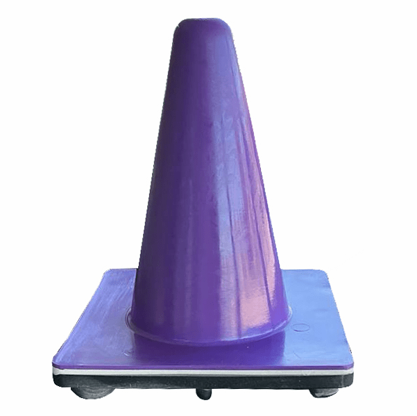 7" Purple Magnetic Traffic Cone
